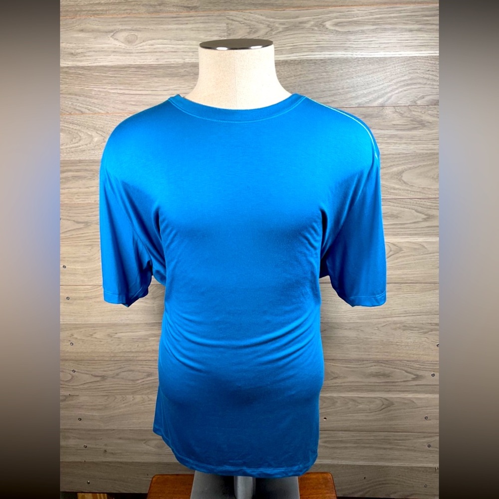 Tasc Modal Blend Contrast-Stitch Performance Short Sleeve T-Shirt